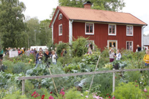 Skillnadens Trädgård med härliga medlemmar på studiebesök.