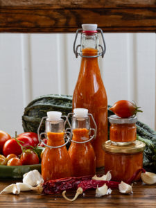 Sweet chilisås i snygga flaksor.