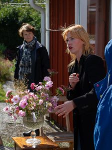 Workshop i blomsterarrangemang.
